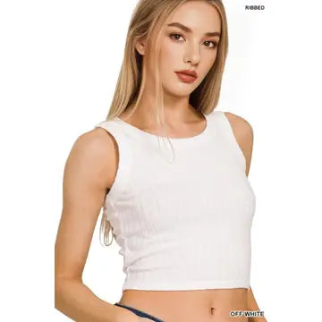 Ribbed Crop Top
