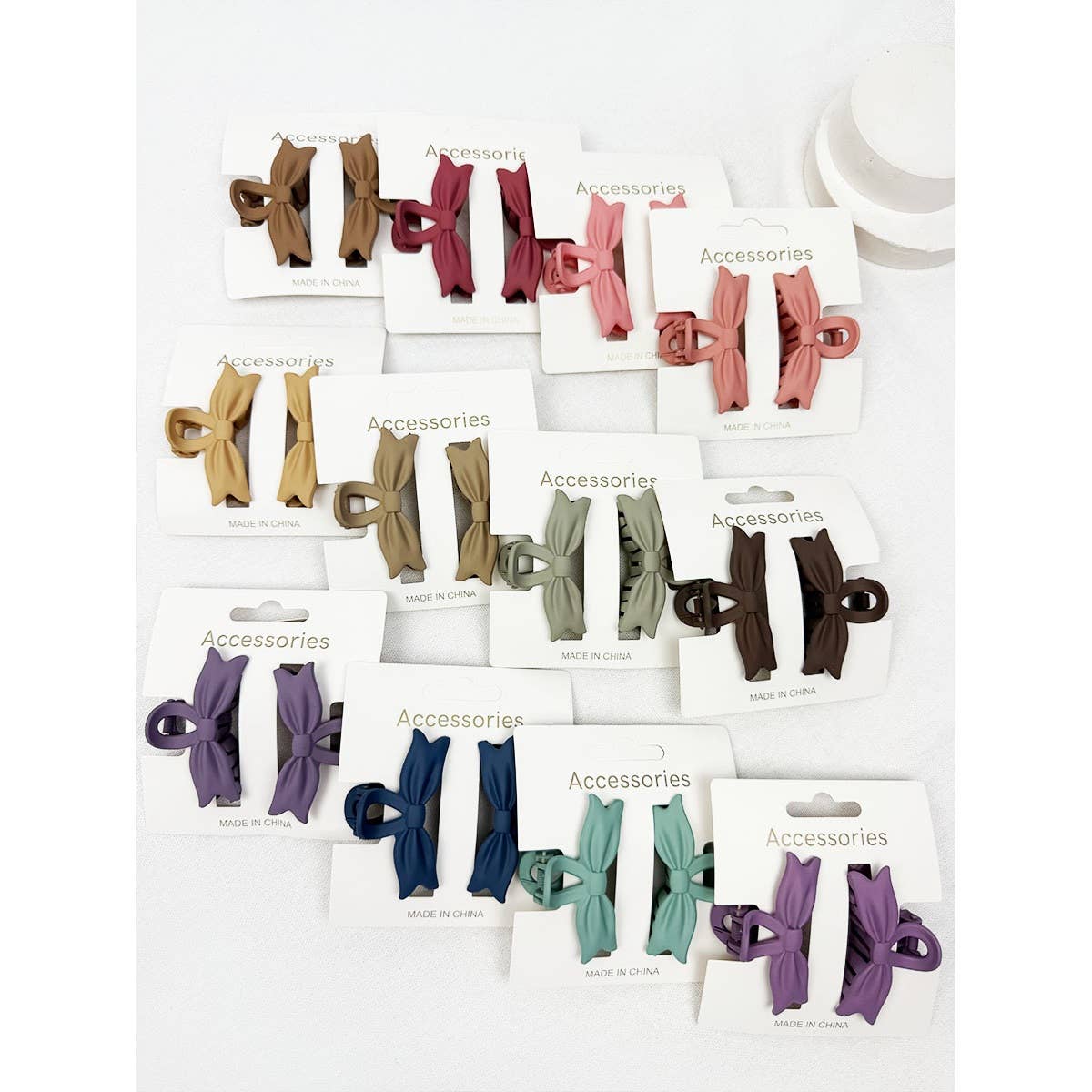 Matte DUO Small Bow Set