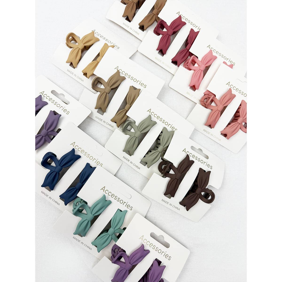 Matte DUO Small Bow Set