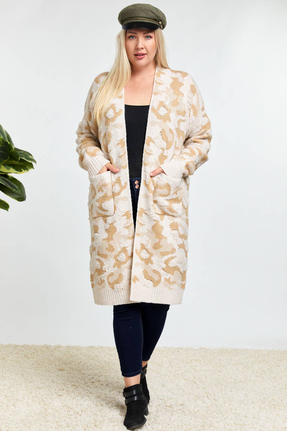 MULTI COLOR LONG SLEEVE CARDIGAN