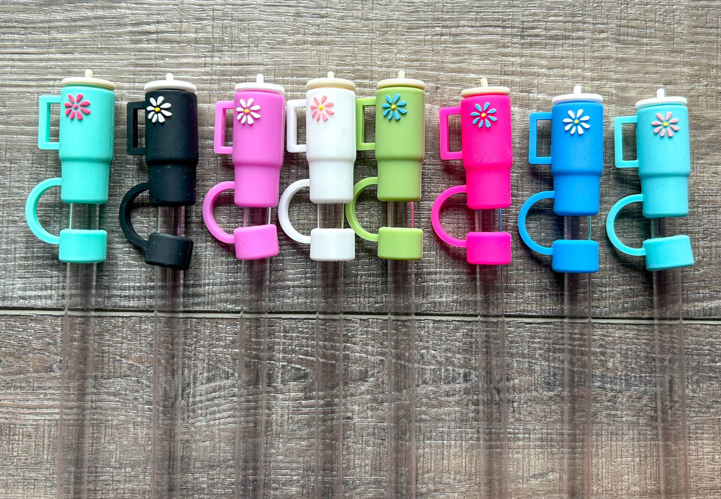 Tumbler Silicone Straw Topper
