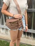 Oversize Bum Bag Crossbody - Solid