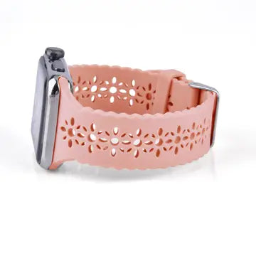 Lace Silicone Apple Watch Band