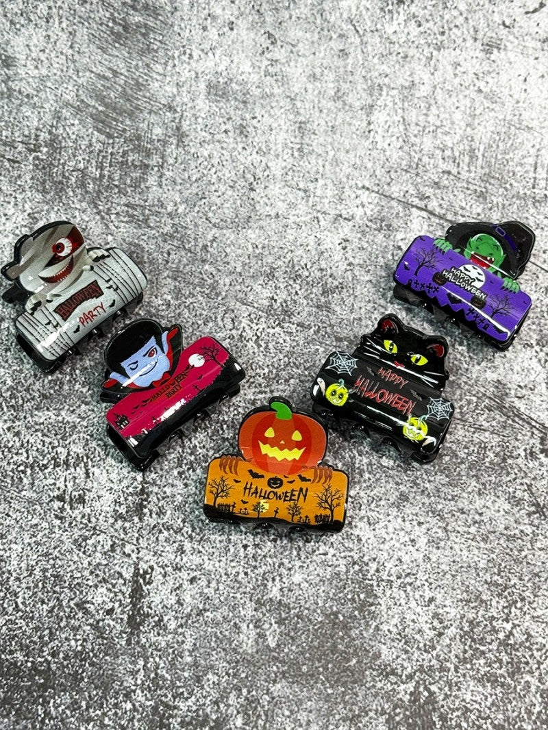 Halloween Mini Hair Claw Clip