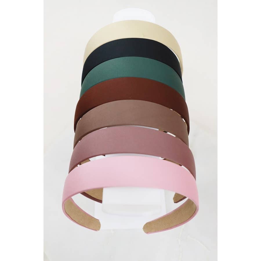 Solid Satin Headband