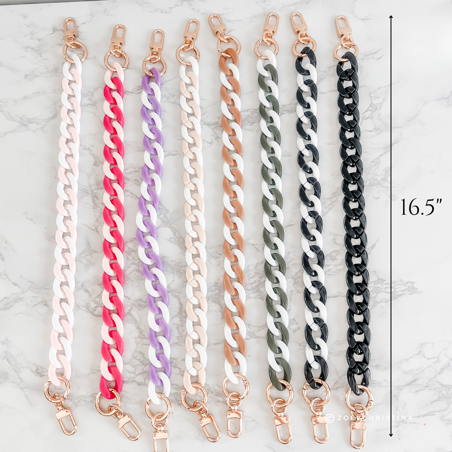 Chunky Acrylic Bag Chains