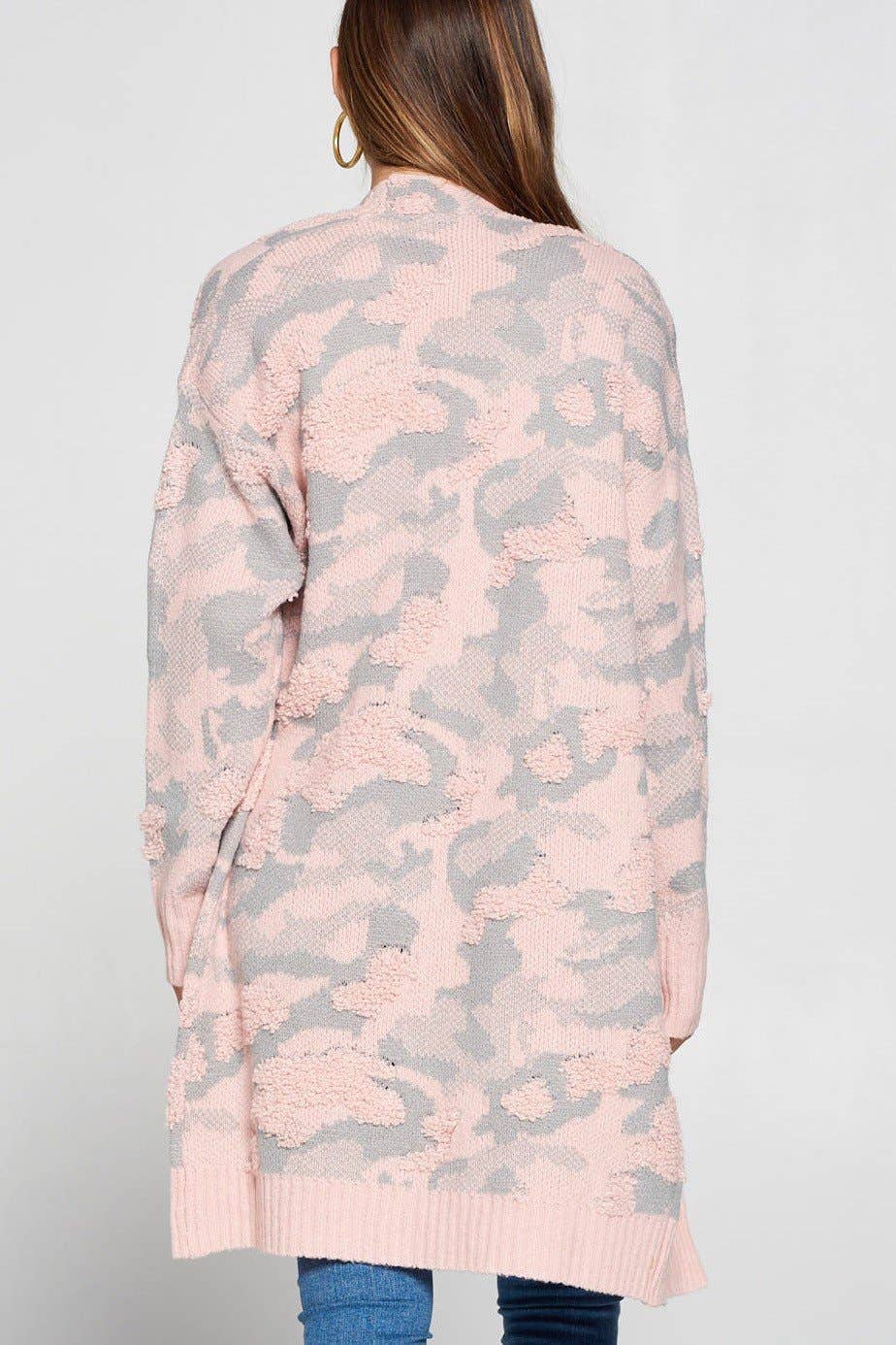 MULTI COLOR LONG SLEEVE CARDIGAN