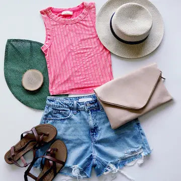 Ribbed Crop Top