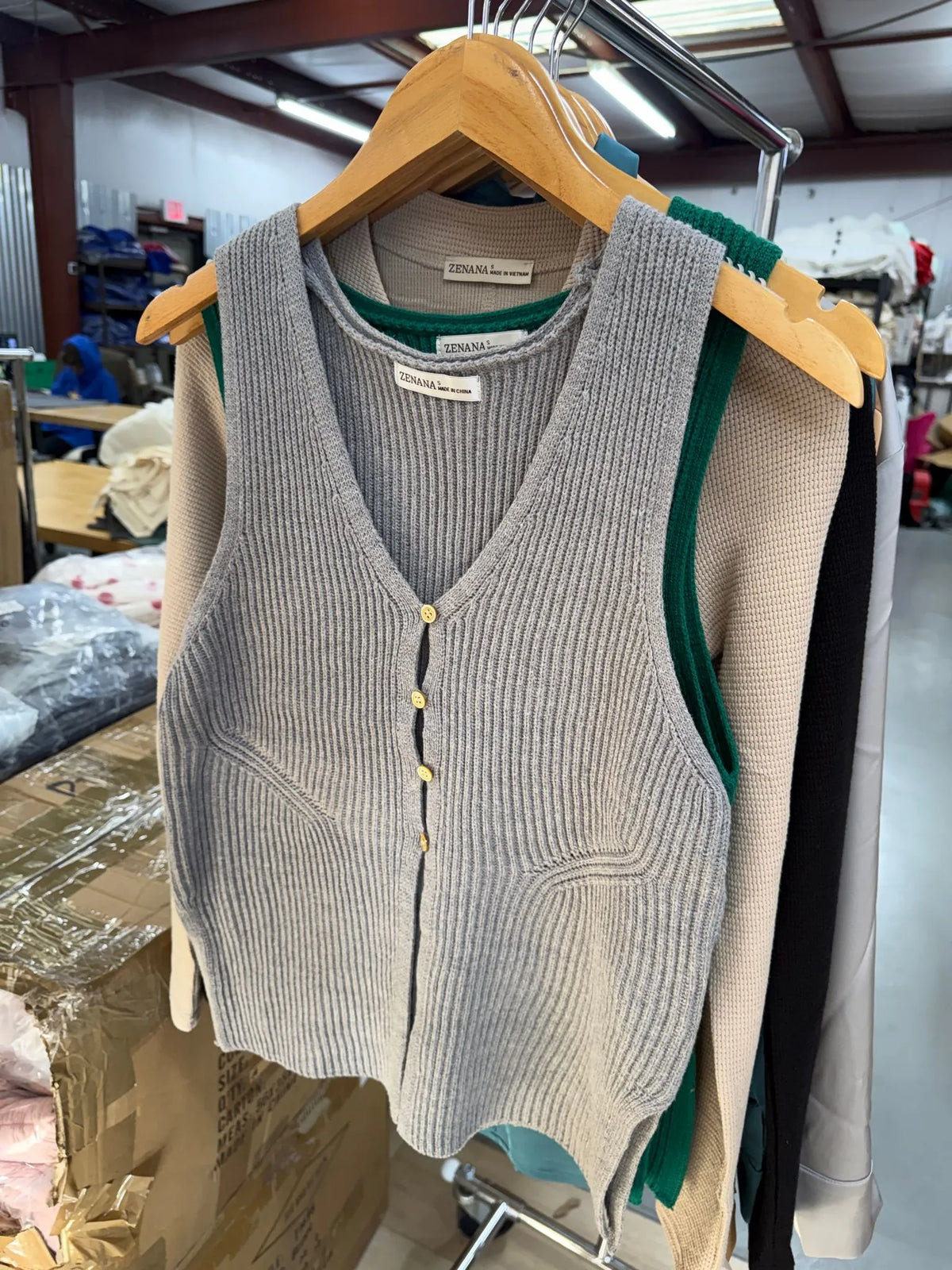 Zenana Sweater Vest