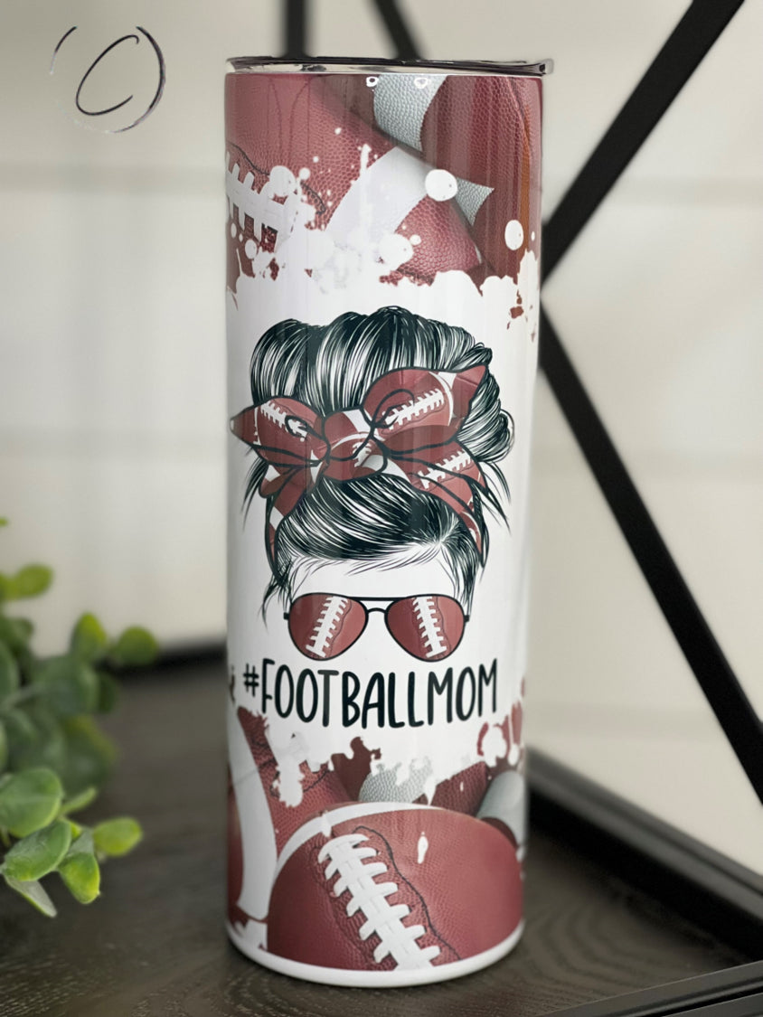 Football Mom Tumbler