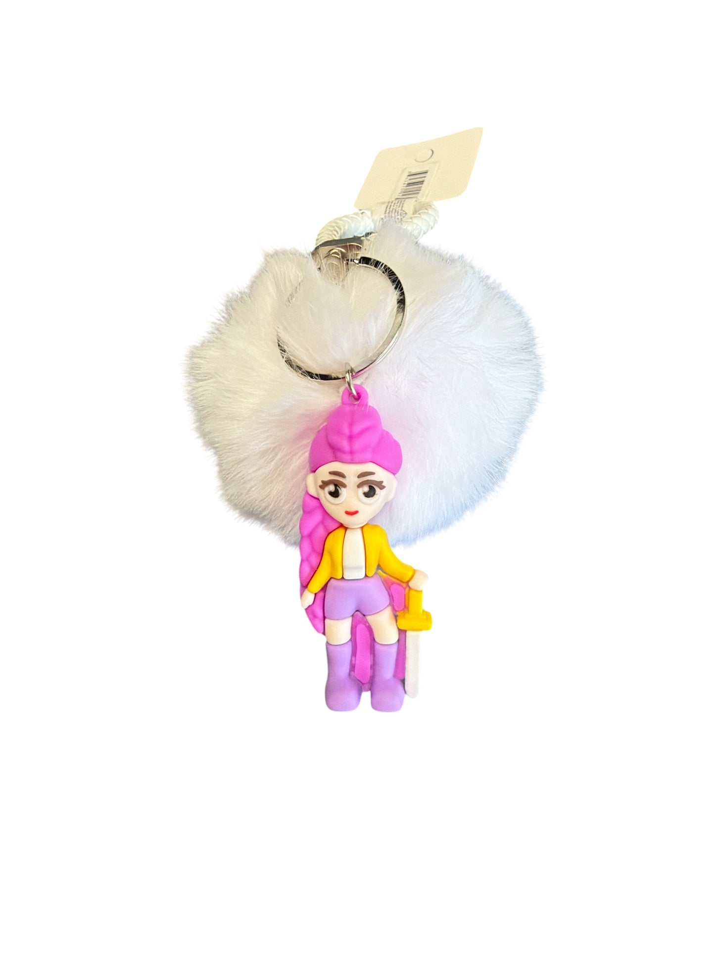 Kpop PomPom Keychain