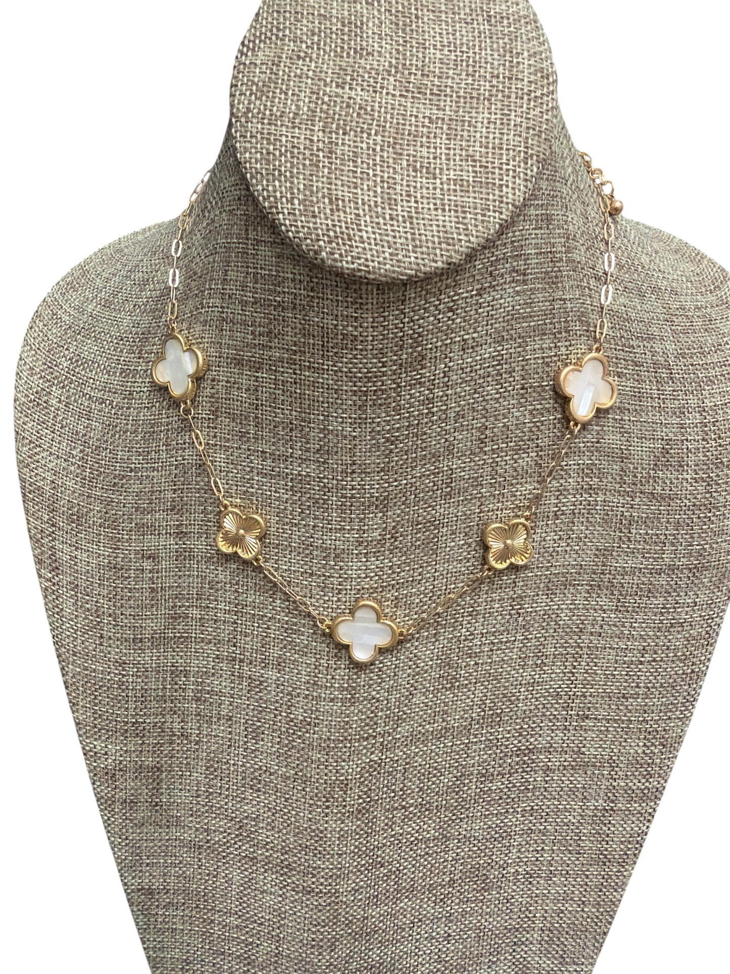 Gold Clover Necklace