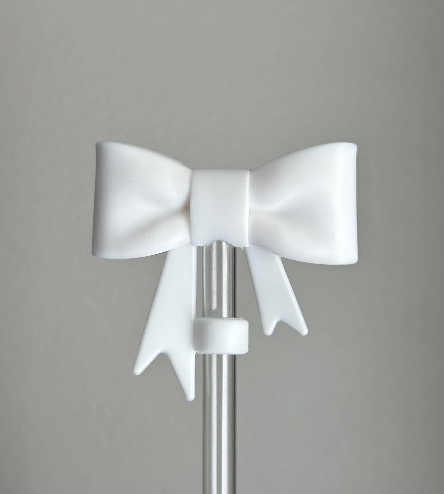 Bow Straw Topper