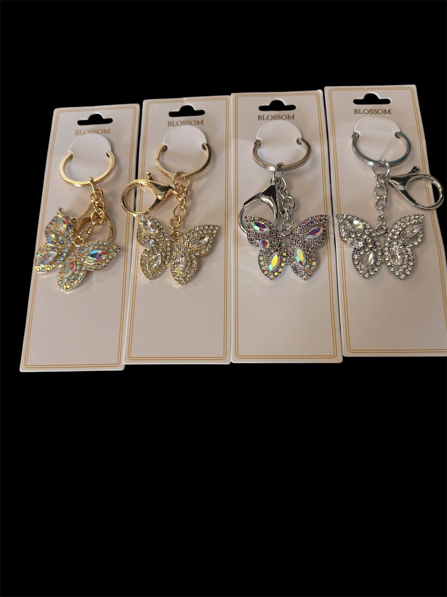 Butterfly Bling Keychain
