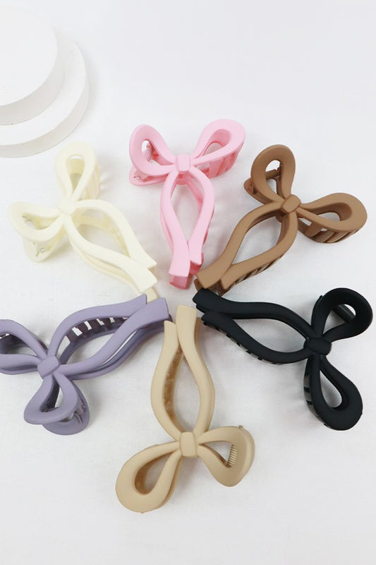 MATTE BOW CLIP