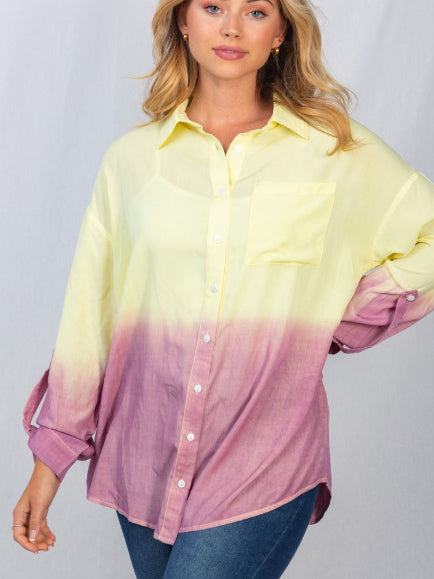 WHITE BIRCH LONG SLEEVE BUTTON DOWN