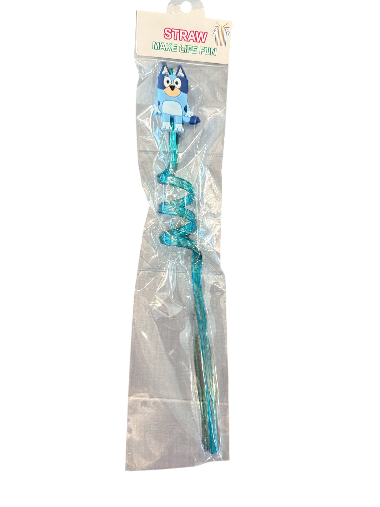 Bluey Straw