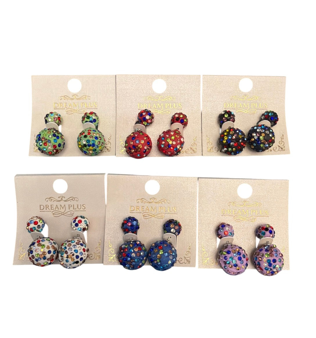 Double Sided Bling Earring