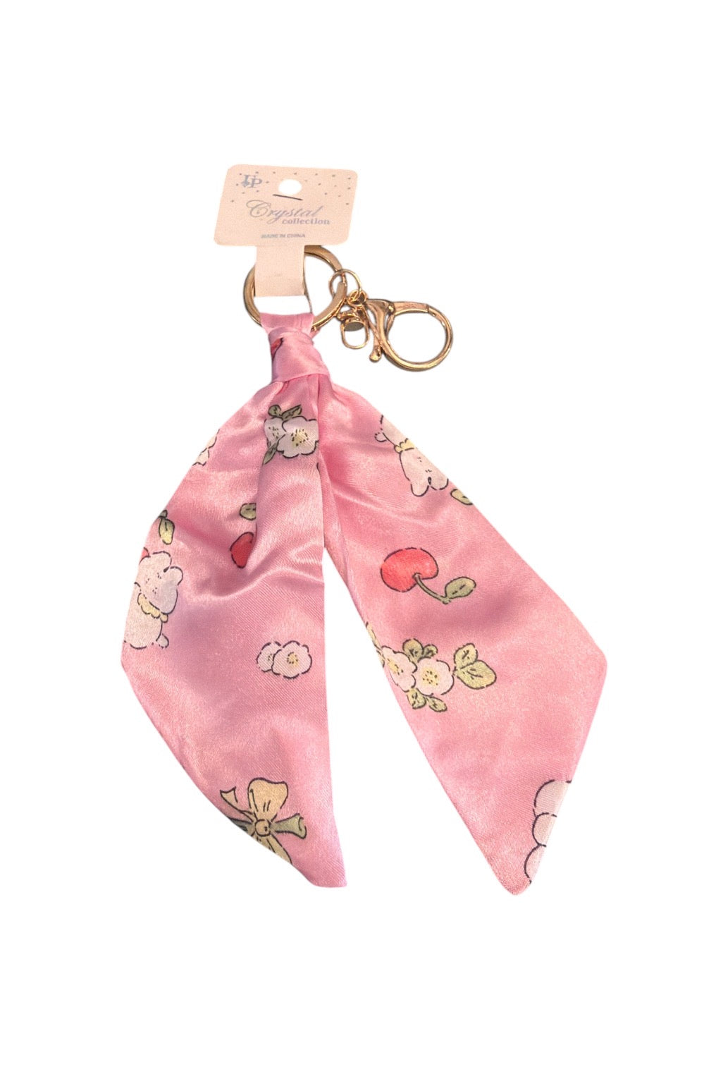Cherry Ribbon Bag Charms