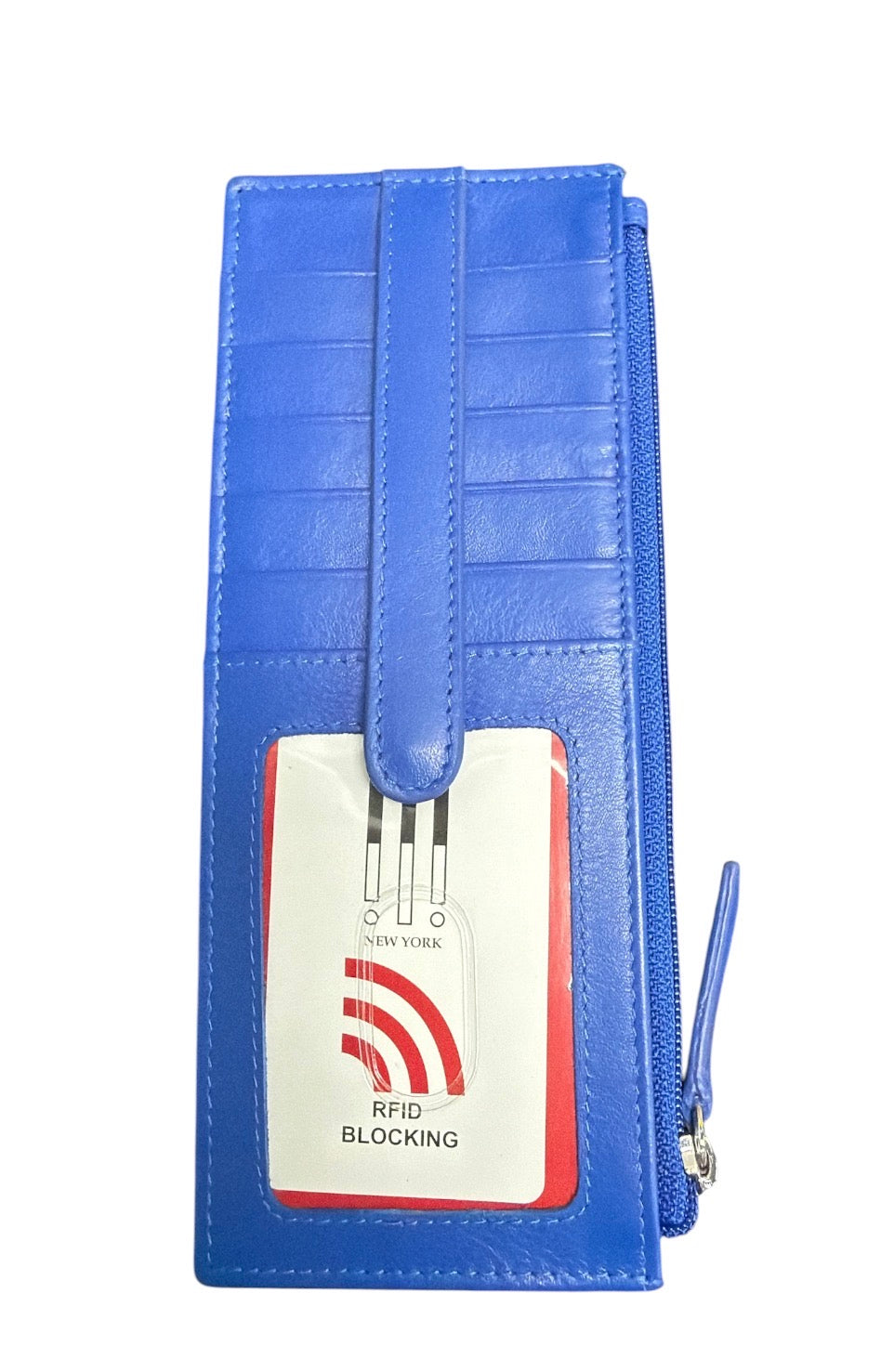 ILI Double Sided Genuine Leather Wallet—RFID Blocking