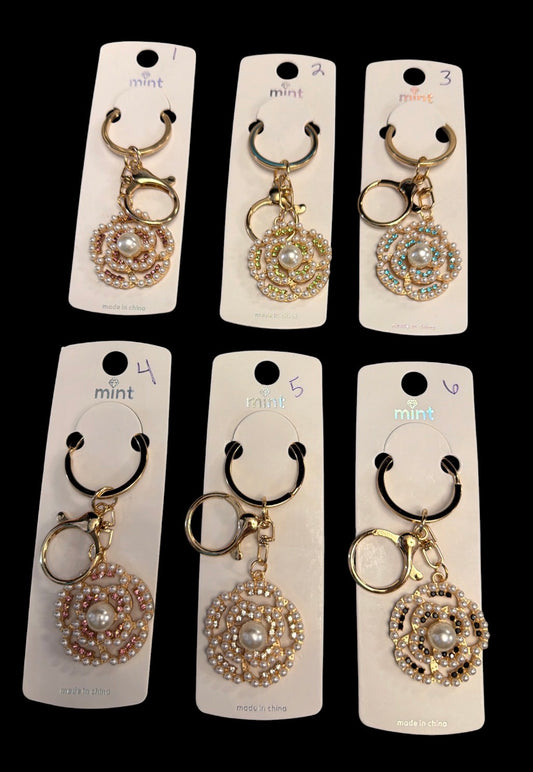 Bling Rose Gold Keychain