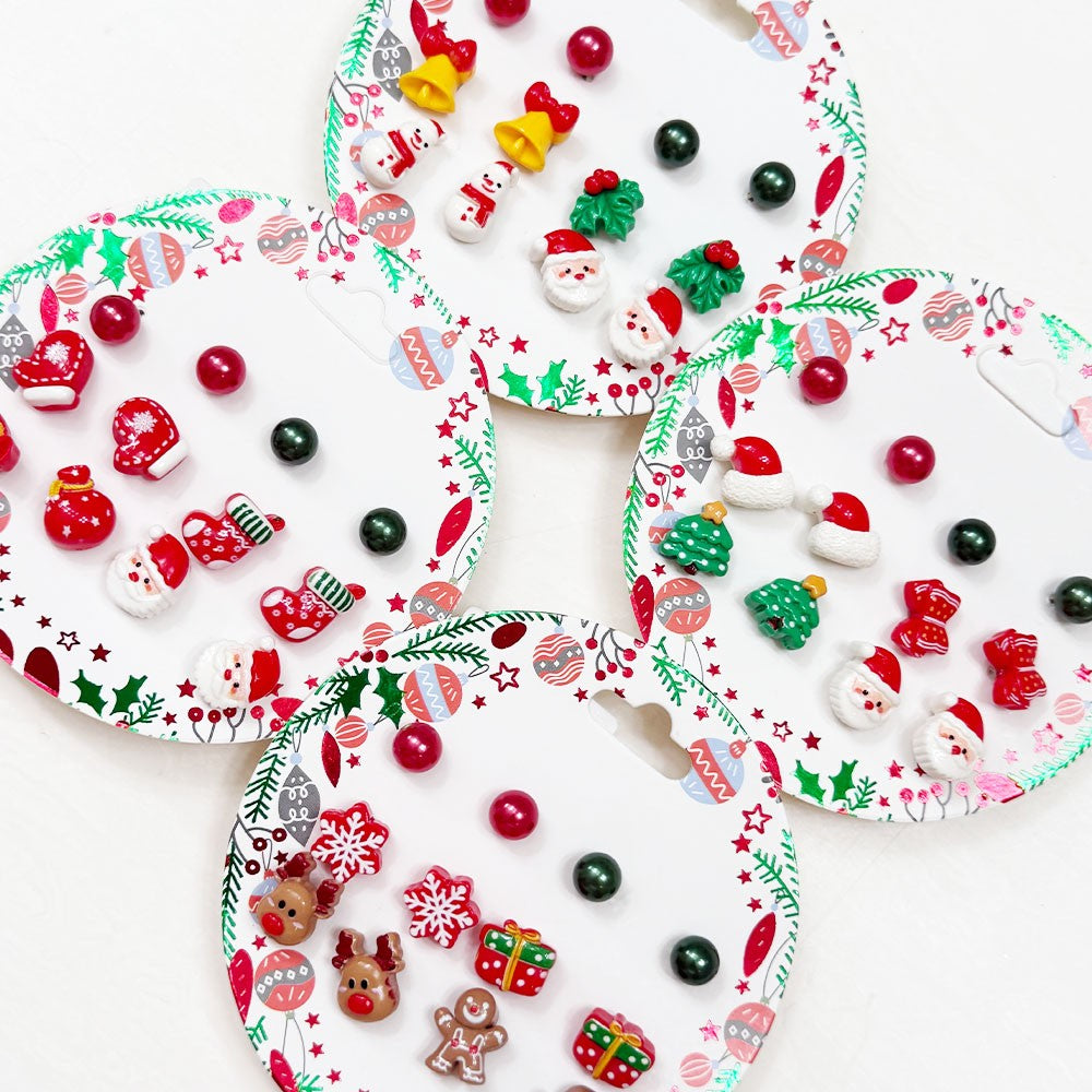 Kids Pack - Christmas Theme Earring Set