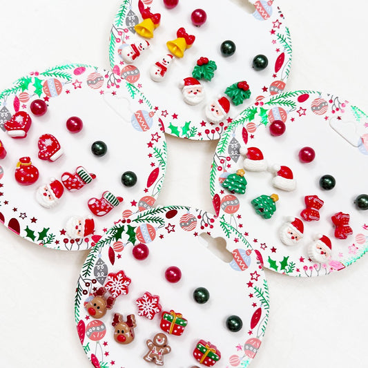 Kids Pack - Christmas Theme Earring Set