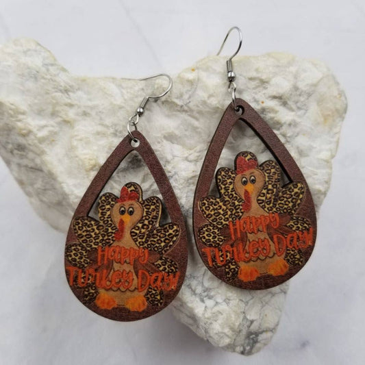 HAPPY TURKEY DAY Earrings