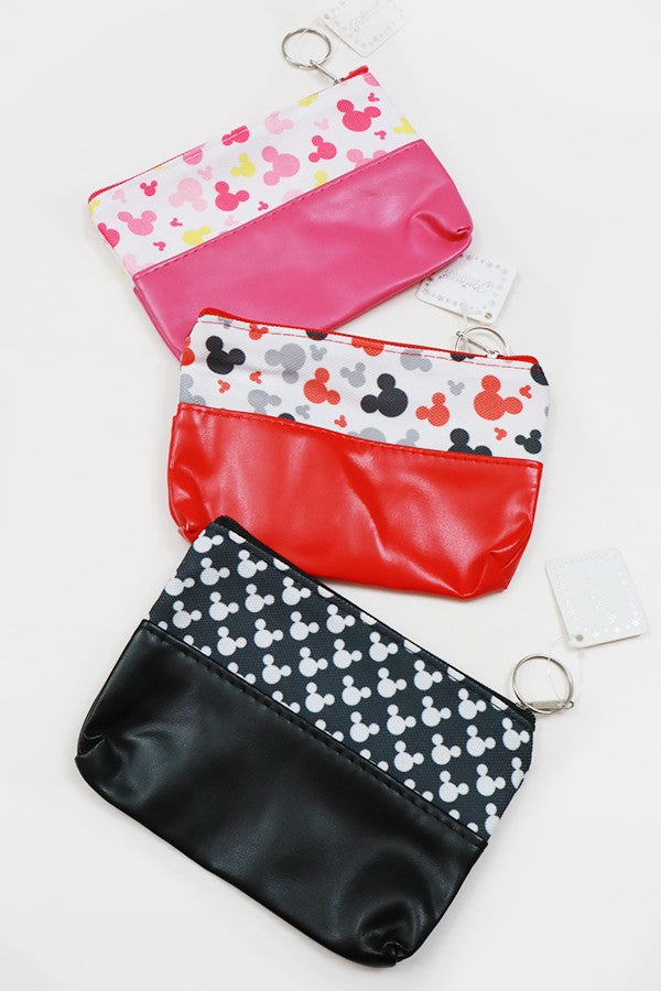 Mouse Printed Coin Purse