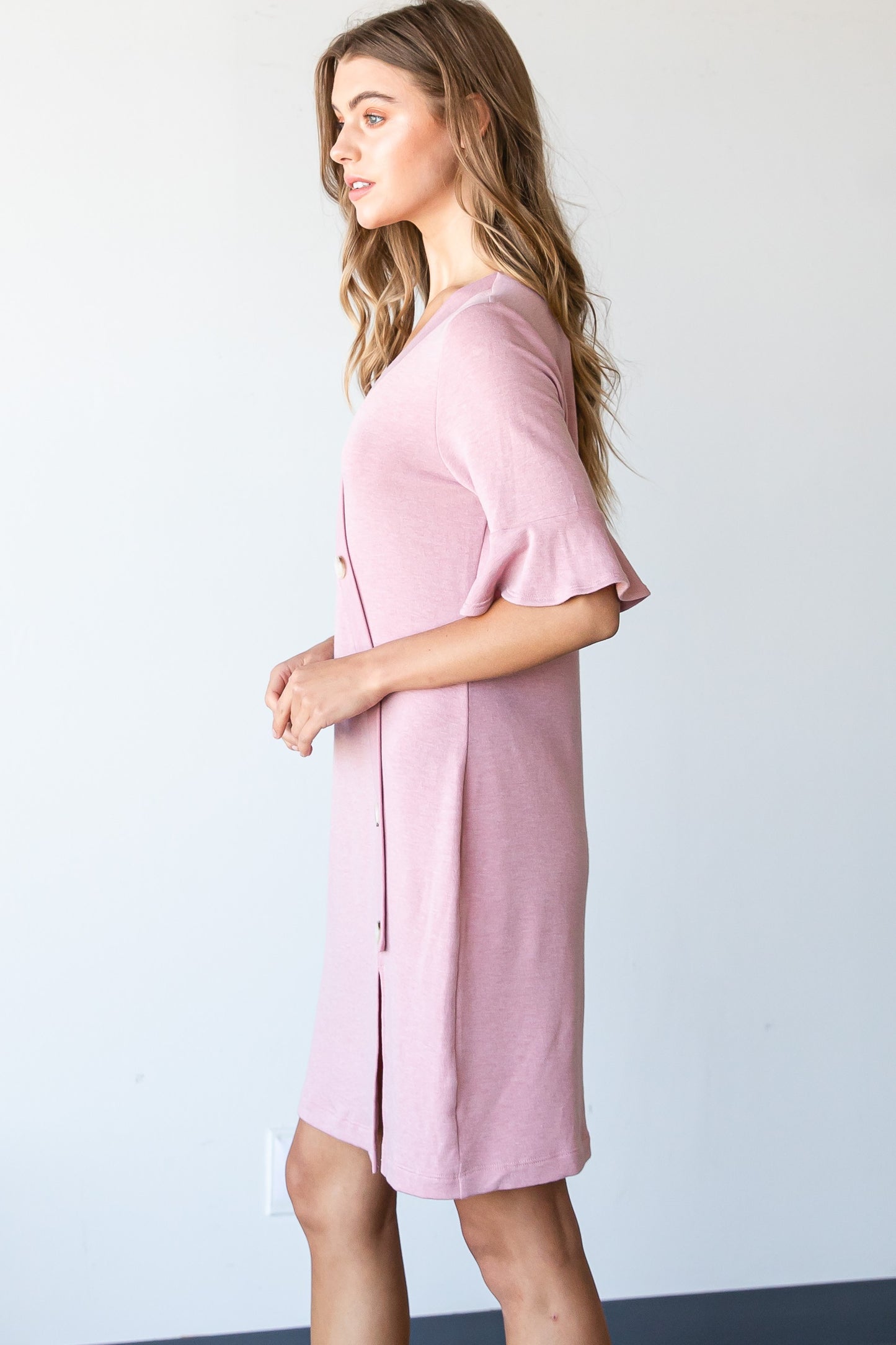 Vintage Half Sleeve Dress