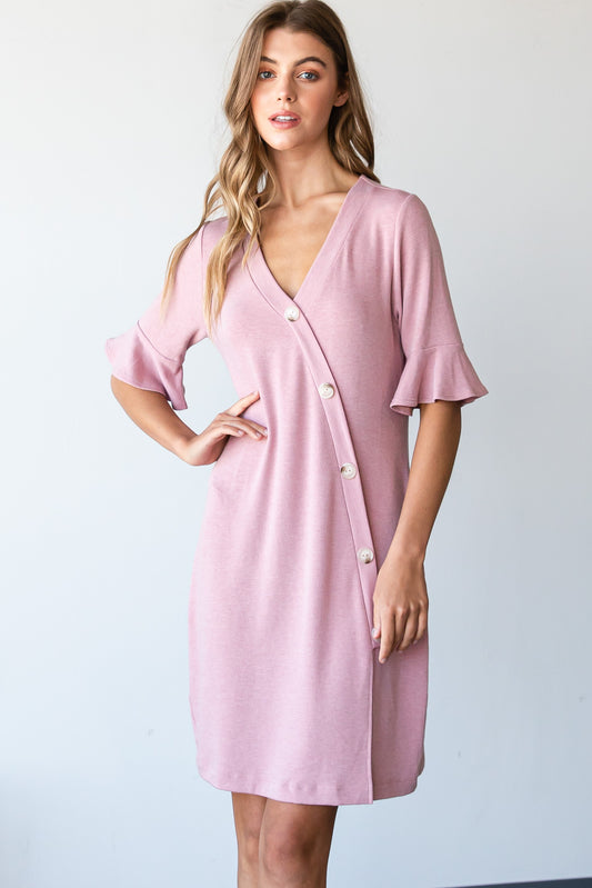 Vintage Half Sleeve Dress