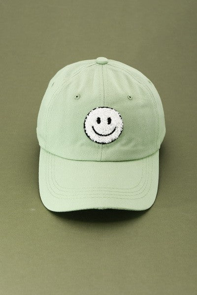 Sherpa Happy Face Baseball Cap