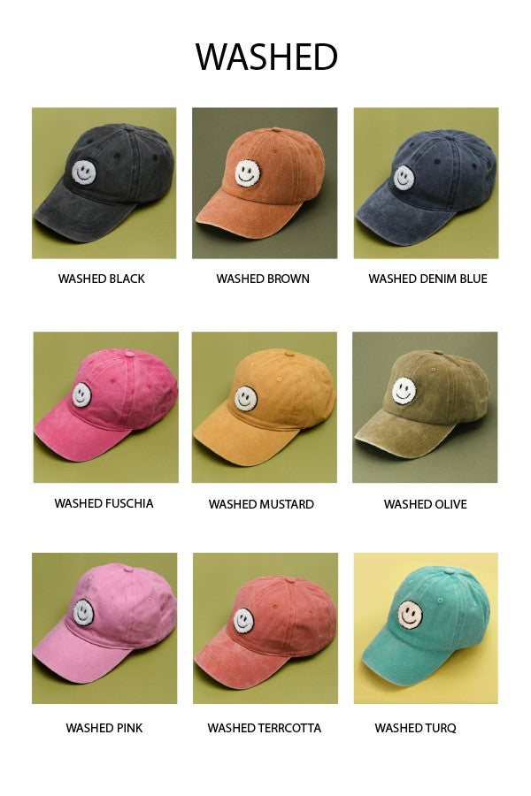 Sherpa Happy Face Baseball Cap