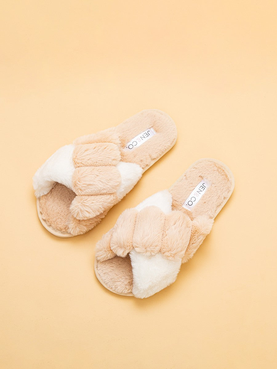 Amanda Two-Tone Slippers