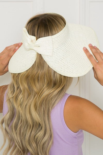 Foldable Wide Visor Sun Hats