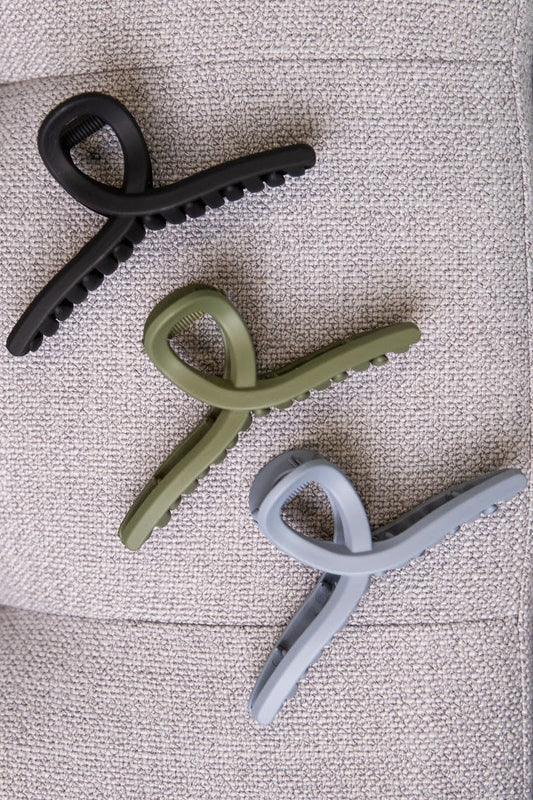 3 Pack Hair Claw Clip