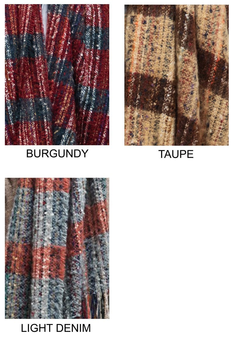 Multi Color Oblong Scarf