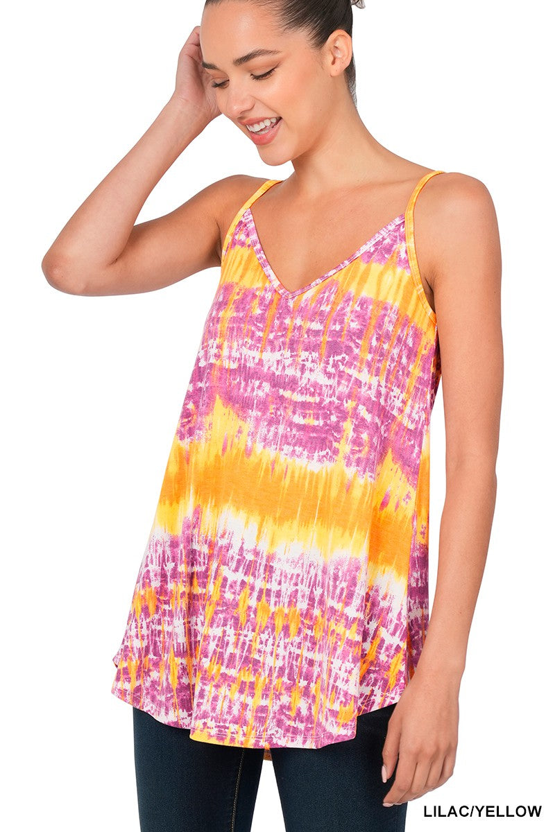 PRINT FRONT & BACK REVERSIBLE SPAGHETTI CAMI