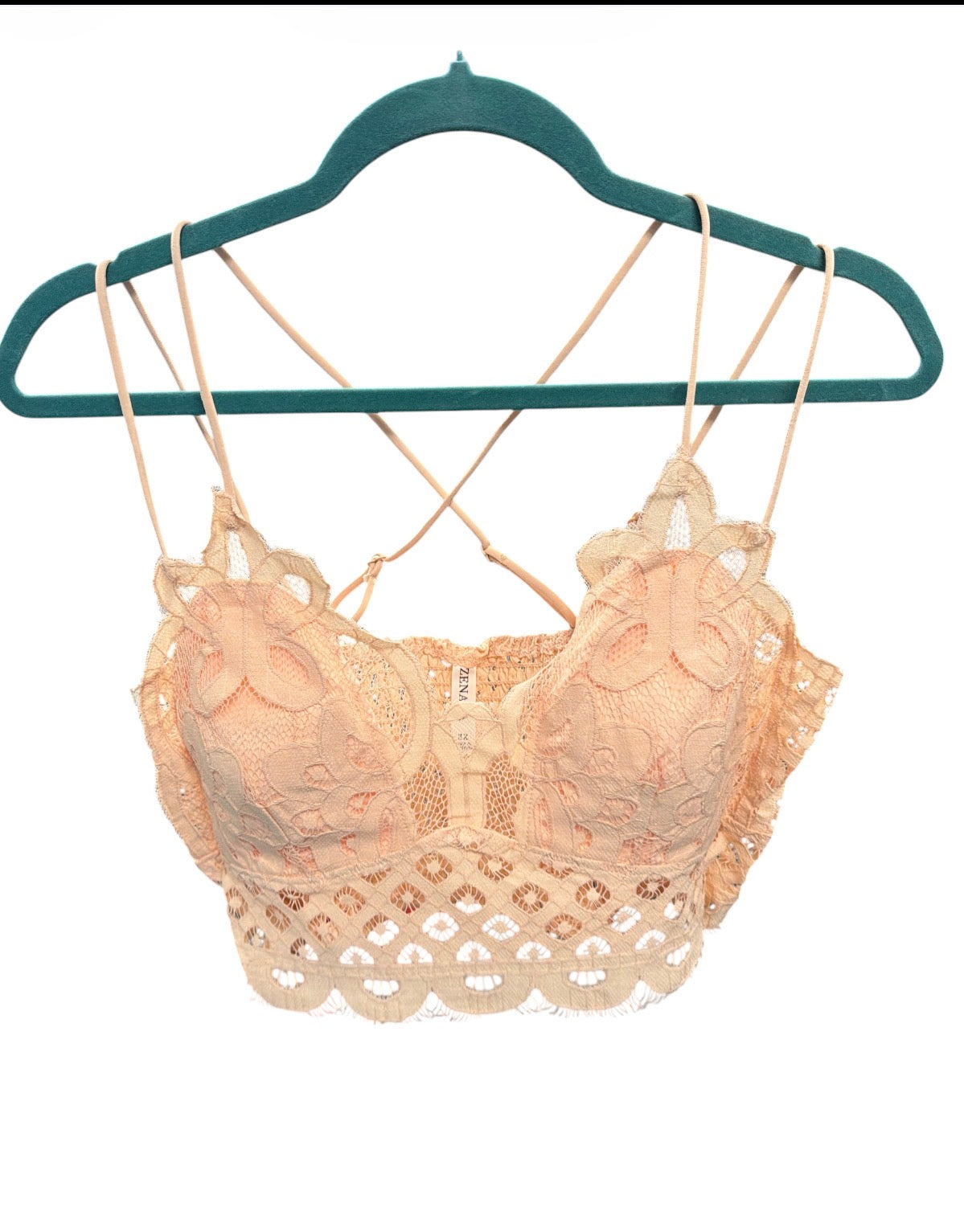 Plus Zenana Lace Bralettes