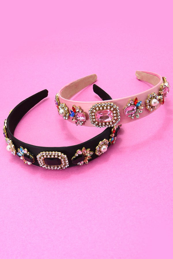 Rhinestone Embellished Hairband