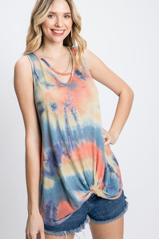 Tie-dye Tank Top