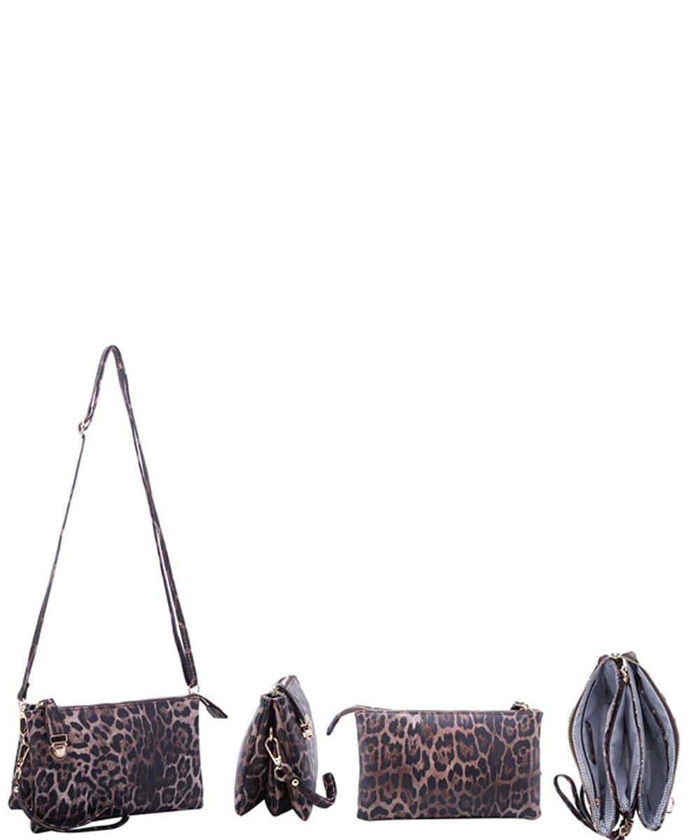 Leopard Clutch & Cross Body