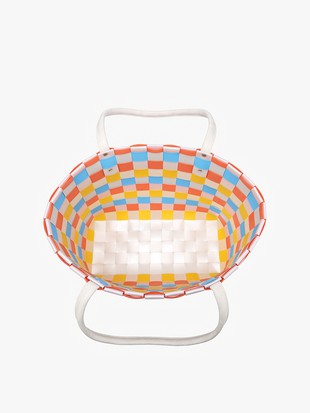 JEN&CO ABIGAIL JUMBO WOVEN TOTE