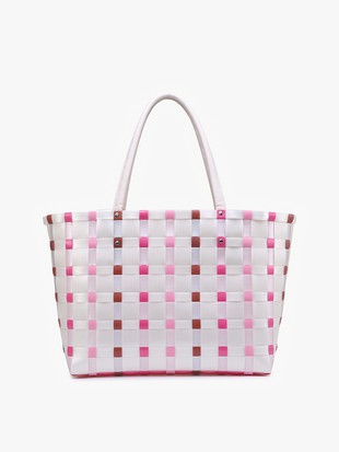 JEN&CO ABIGAIL JUMBO WOVEN TOTE