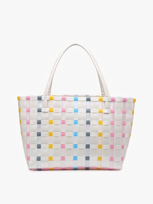 JEN&CO ABIGAIL JUMBO WOVEN TOTE
