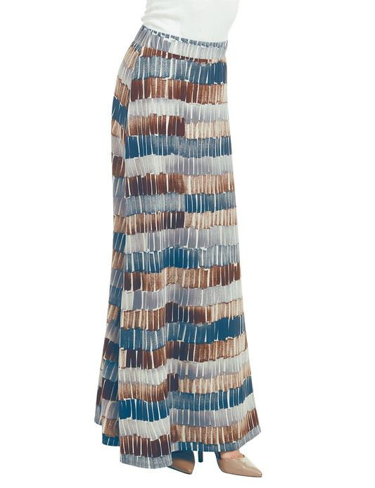 Block Print Maxi Skirt