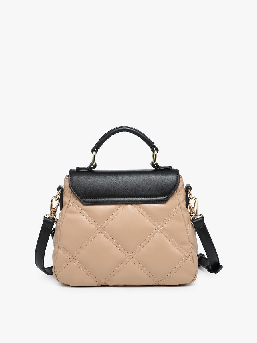 Ollie Quilted Crossbody W/ Chain Strap