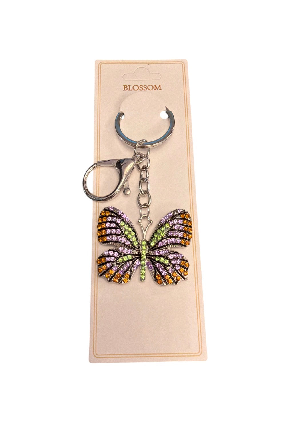 Colorful Butterfly Keychain