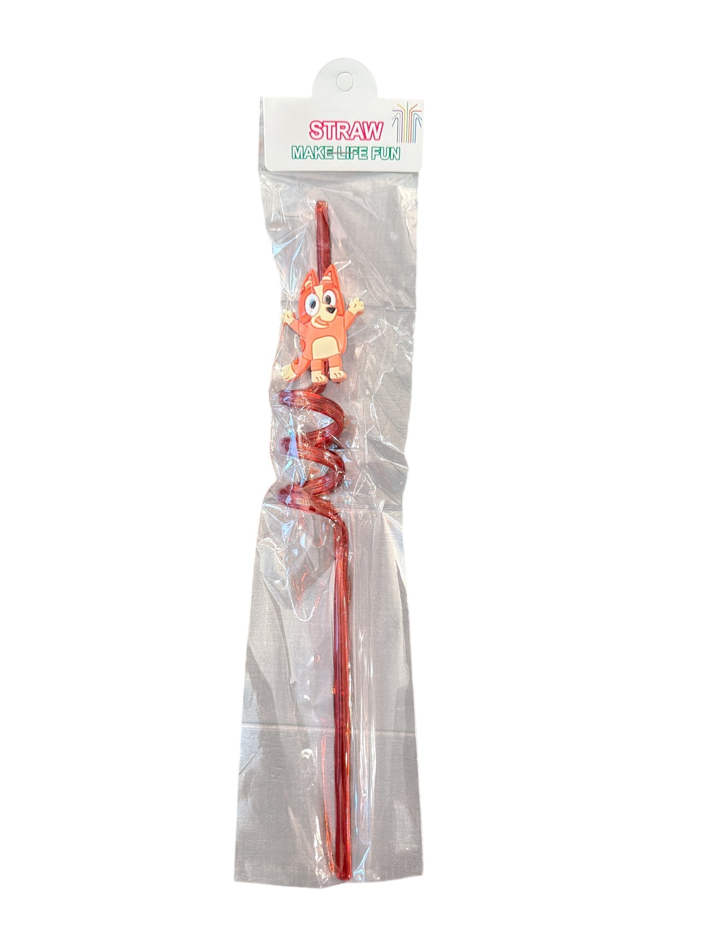 Bluey Straw