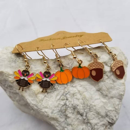 Fall Earrings Set